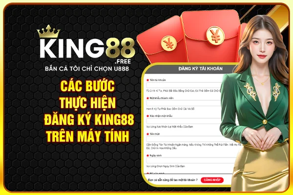 Các bước thực hiện đăng ký King88 trên máy tính